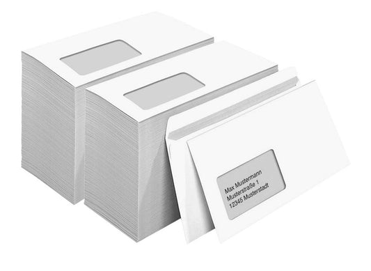 MAILmedia Briefumschläge DIN lang weiß selbstklebend 1.000 St.