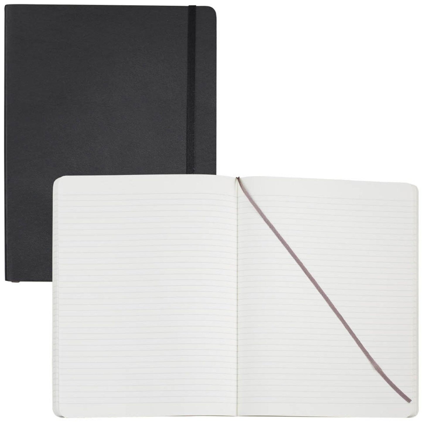 MOLESKINE Notizbuch Classic Collection flexibler Einband ca. DIN A4, schwarz Softcover 192 Seiten