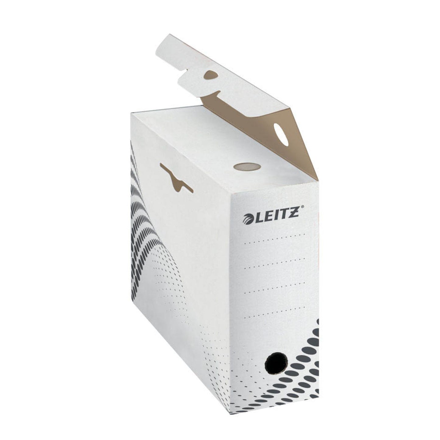 LEITZ Archivboxen easyboxx weiß 10,0 x 35,0 x 25,0 cm | 61320000 | 1 Pack = 25 St.