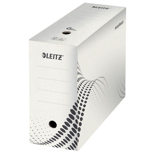 LEITZ Archivboxen easyboxx weiß 15,0 x 35,0 x 25,0 cm | 296997 | 1 Pack = 25 St.