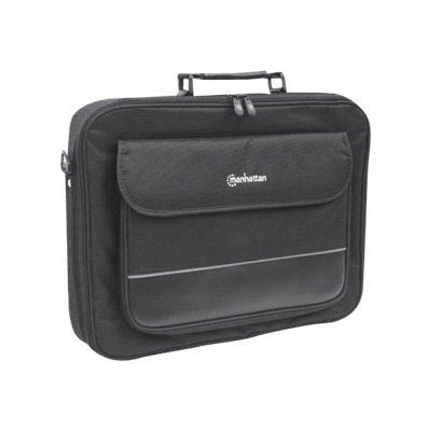manhattan Laptoptasche Empire Top Load Kunstfaser schwarz bis 43,2 cm (17 Zoll) | 421560