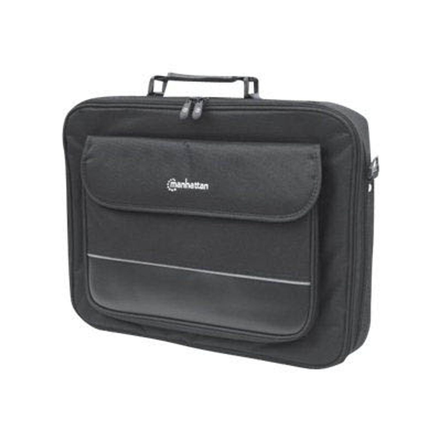 manhattan Laptoptasche Empire Top Load Kunstfaser schwarz bis 43,2 cm (17 Zoll) | 421560
