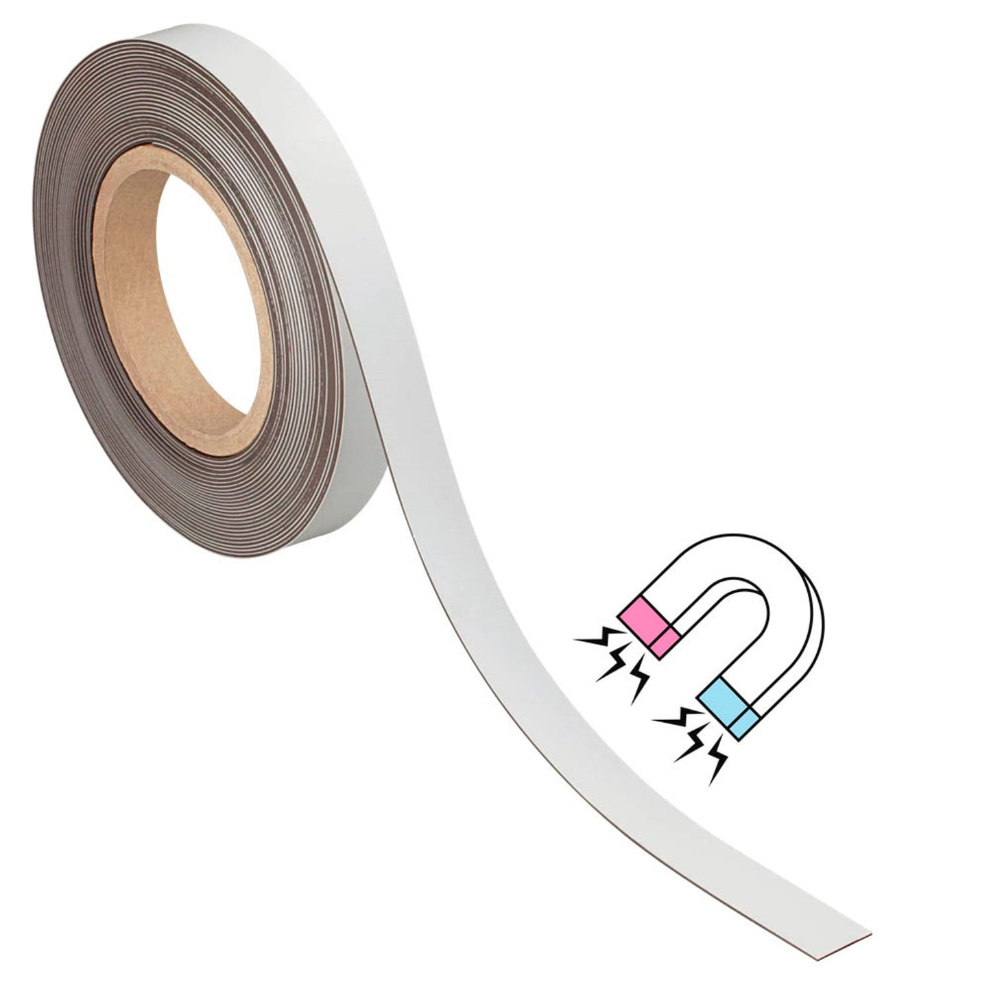 MAUL Magnetband weiß