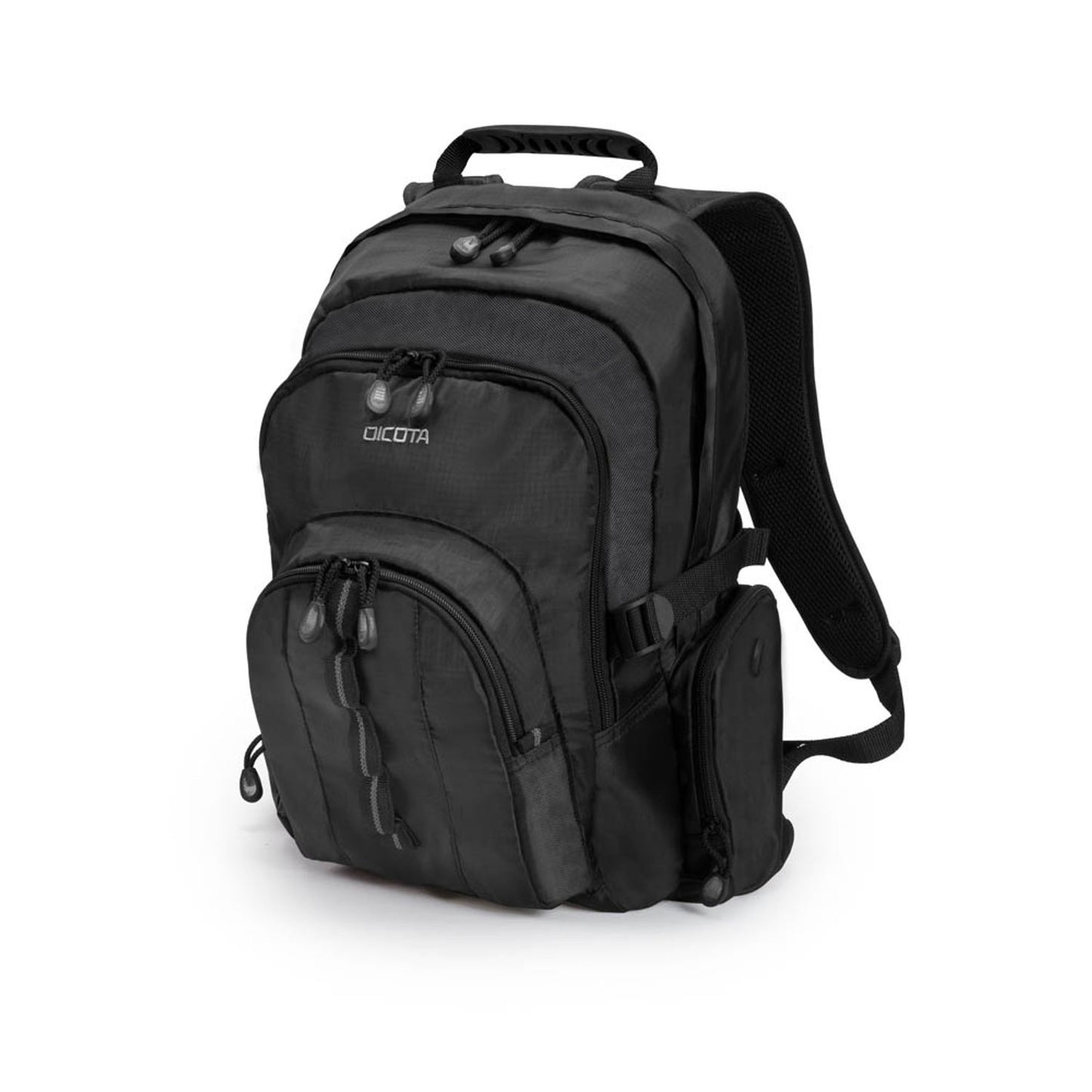 DICOTA Laptop-Rucksack Backpack Universal Recycling-PET schwarz 30 l bis 39,6 cm (15,6 Zoll) | D31008
