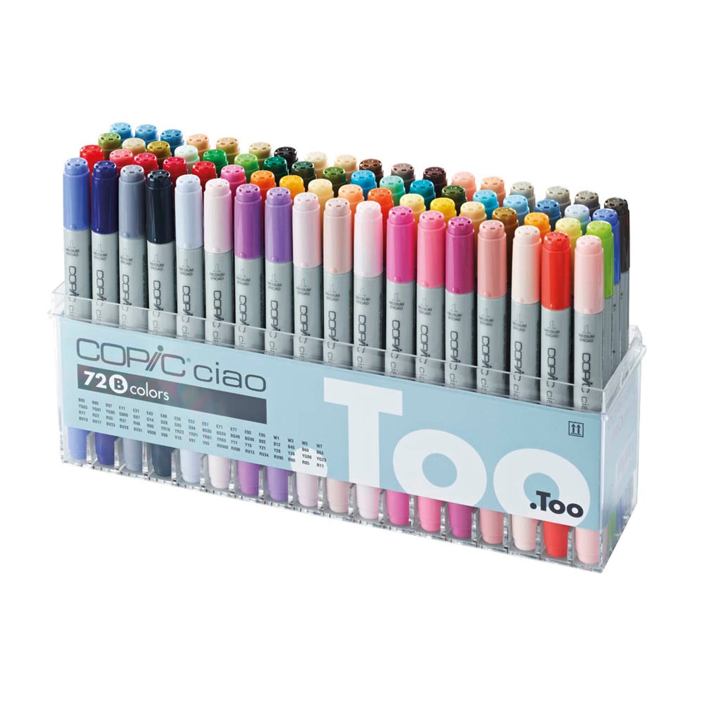 COPIC® Ciao B Layoutmarker-Set farbsortiert 1,0 + 6,0 mm | 22075161 | 1 Pack = 72 St.