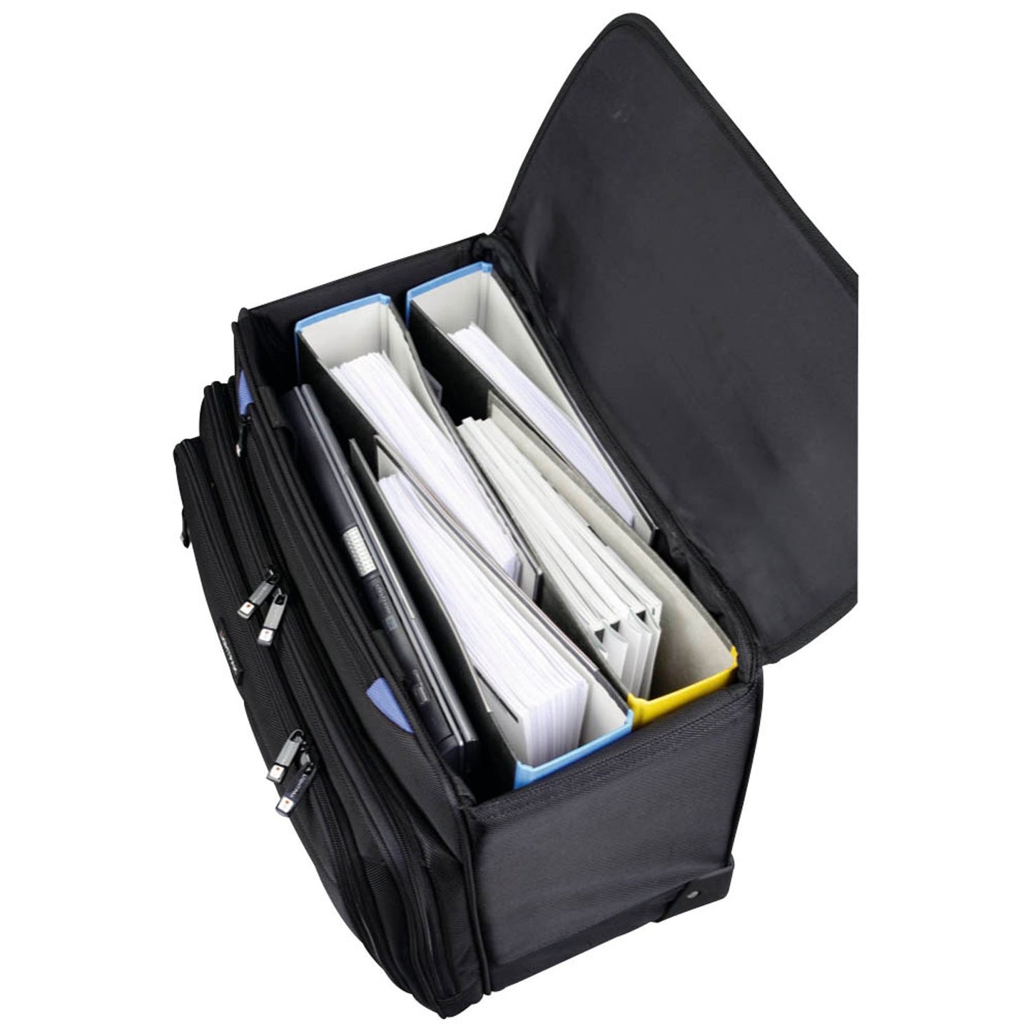 LIGHTPAK Laptop-Trolley PIONEER Kunstfaser schwarz 47,0 x 27,0 x 38,0 cm | 46108
