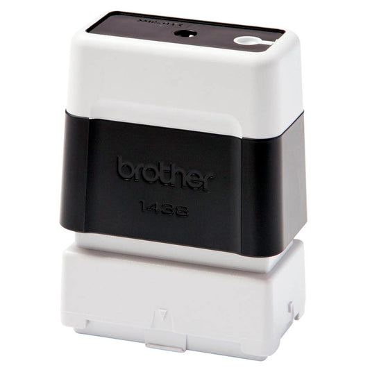 brother PR-1438B6P Stempelrohlinge schwarz | PR1438B6P | 1 Pack = 6 St.