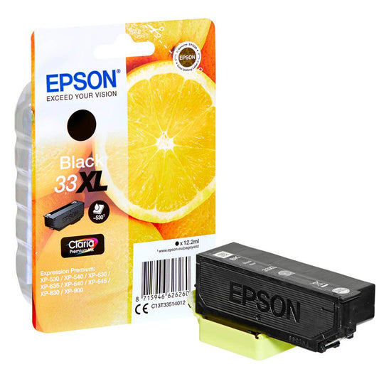 EPSON 33XL / T3351XL schwarz Druckerpatrone | C13T33514012