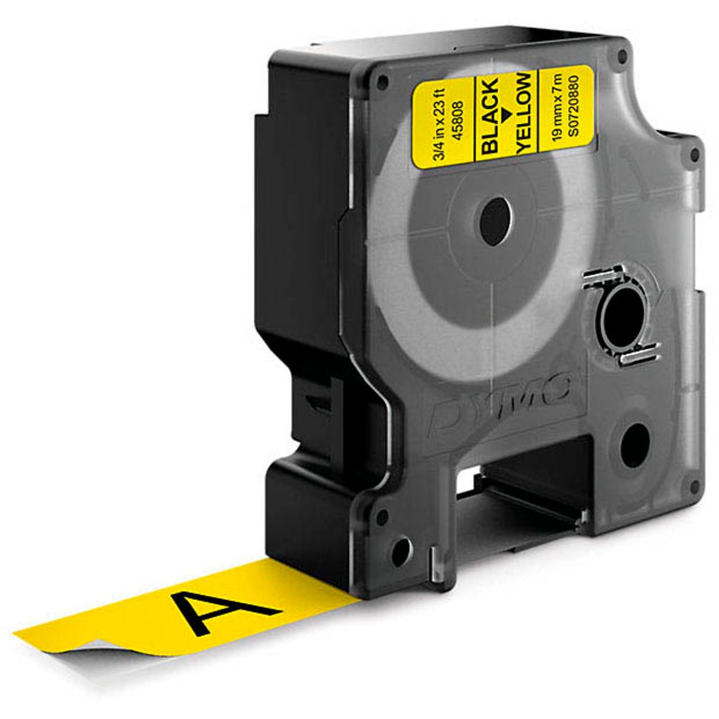 DYMO Schriftband D1 , 19 mm schwarz auf gelb | S0720880