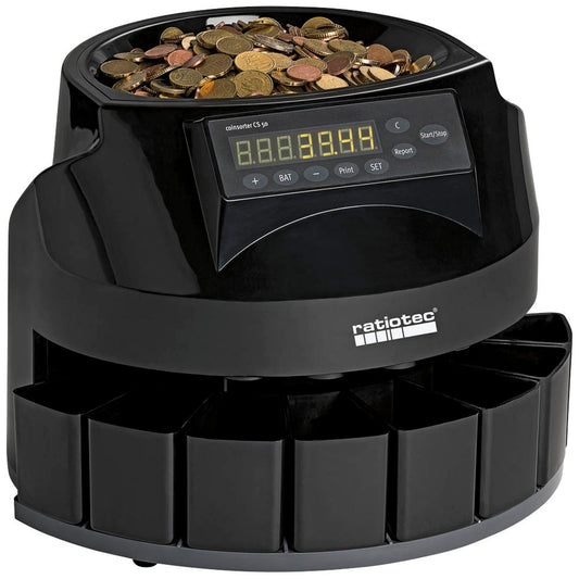 ratiotec Münzzähl- und Sortiermaschine CS 50 | 946954