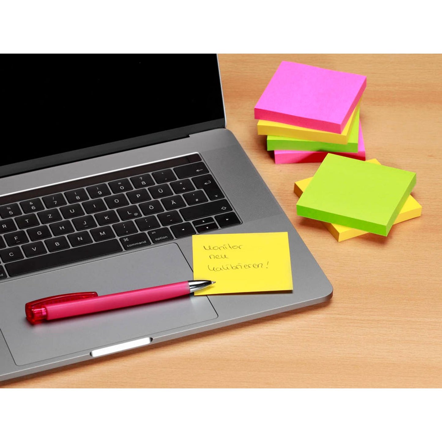 Post-it® Super Sticky Z-Notes Carnival Haftnotizen extrastark R3306SR farbsortiert, 6 Blöcke | 7100263205 | 1 Pack = 6 Blöcke