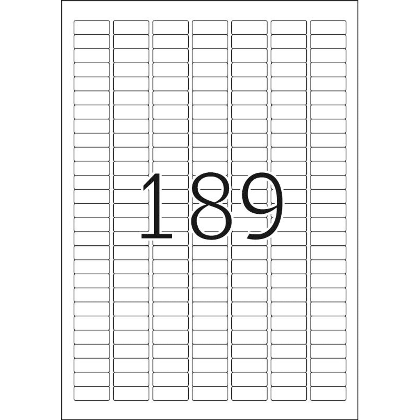 HERMA Etiketten gelb 25,4 x 10,0 mm | 4237 | 1 Pack = 100 Blatt
