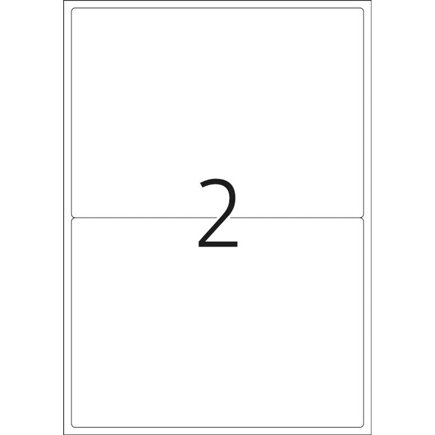 HERMA Etiketten grün 199,6 x 143,5 mm | 4499 | 1 Pack = 20 Blatt