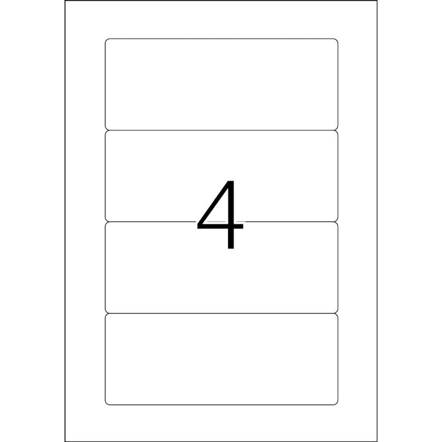 HERMA Ordneretiketten weiß | 5121 | 1 Pack = 25 Blatt