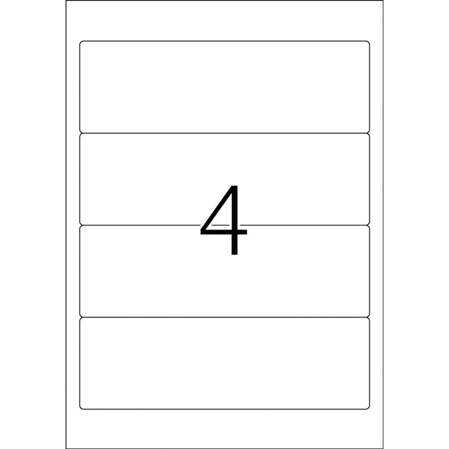 HERMA Ordneretiketten grün | 4299 | 1 Pack = 100 Blatt