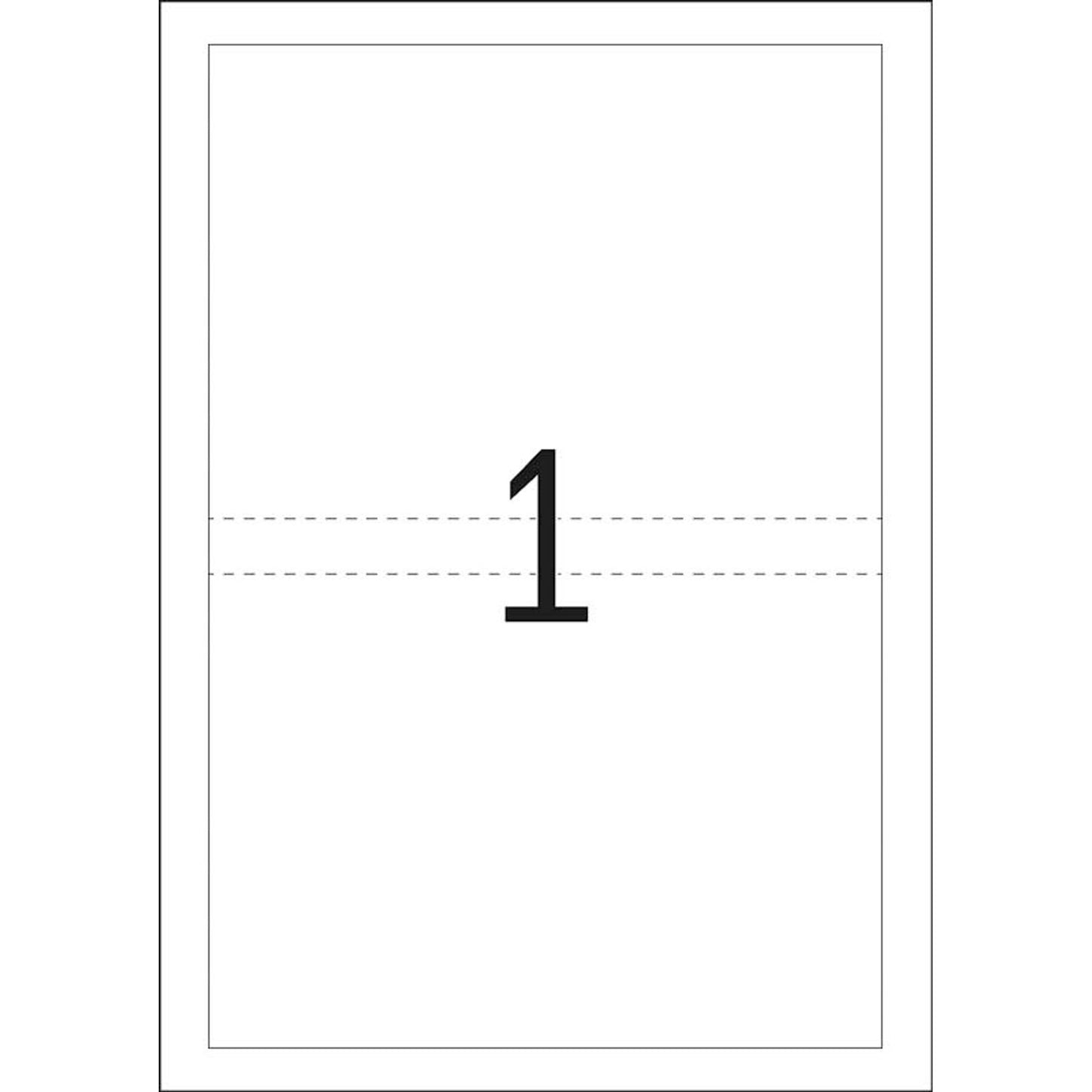 HERMA DVD-Einleger weiß | 5037 | 1 Pack = 25 Blatt
