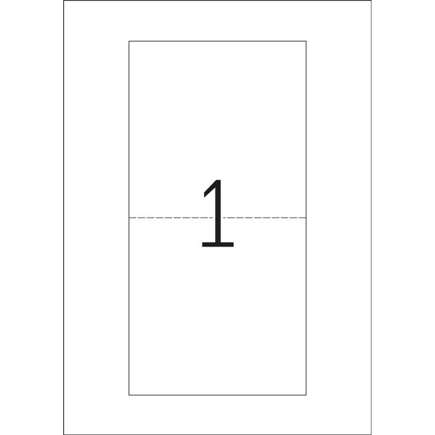 HERMA CD-Einleger weiß | 5033 | 1 Pack = 25 Blatt