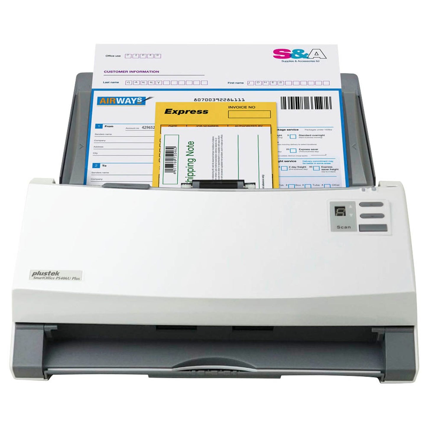 plustek SmartOffice PS406U Plus Dokumentenscanner | 296