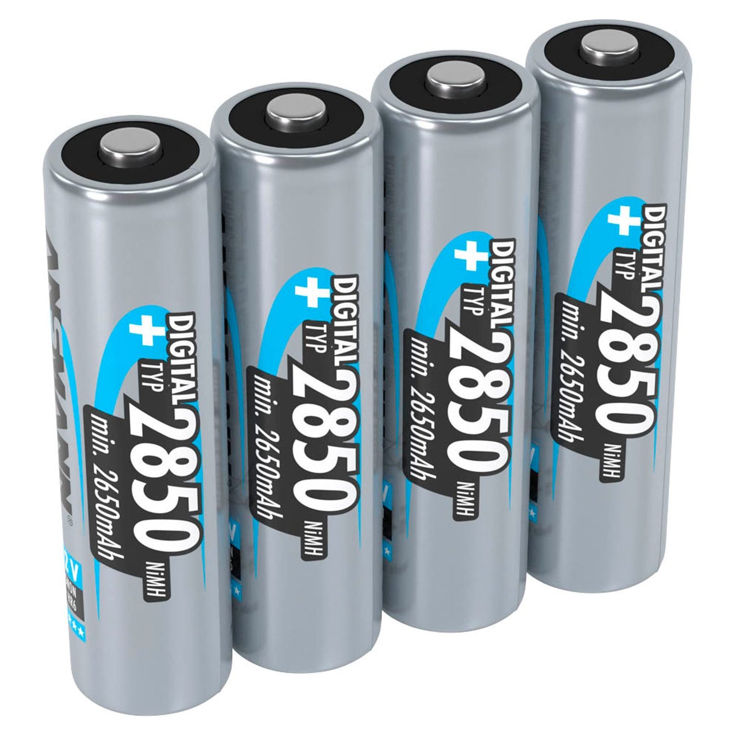 ANSMANN Akkus Mignon AA 2.650 mAh | 5035092 | 1 Pack = 4 St.