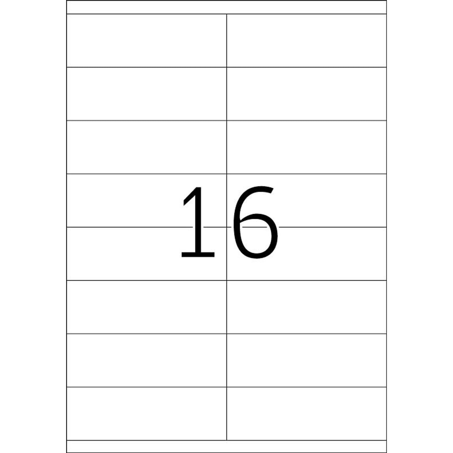 HERMA Etiketten weiß 105,0 x 35,0 mm | 4427 | 1 Pack = 100 Blatt