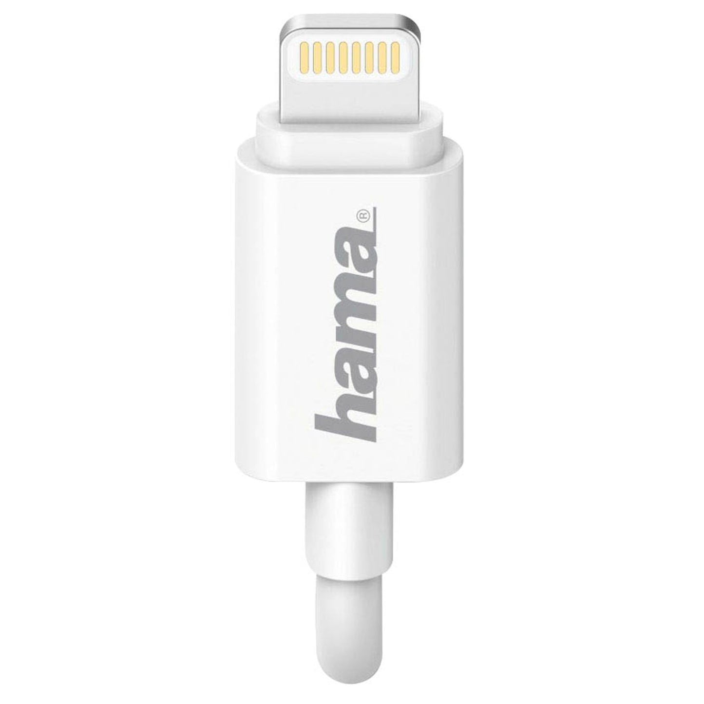 hama Ladekabel mit Adapter weiß, Kabellänge: 1,0 m, 5 Watt | 201616