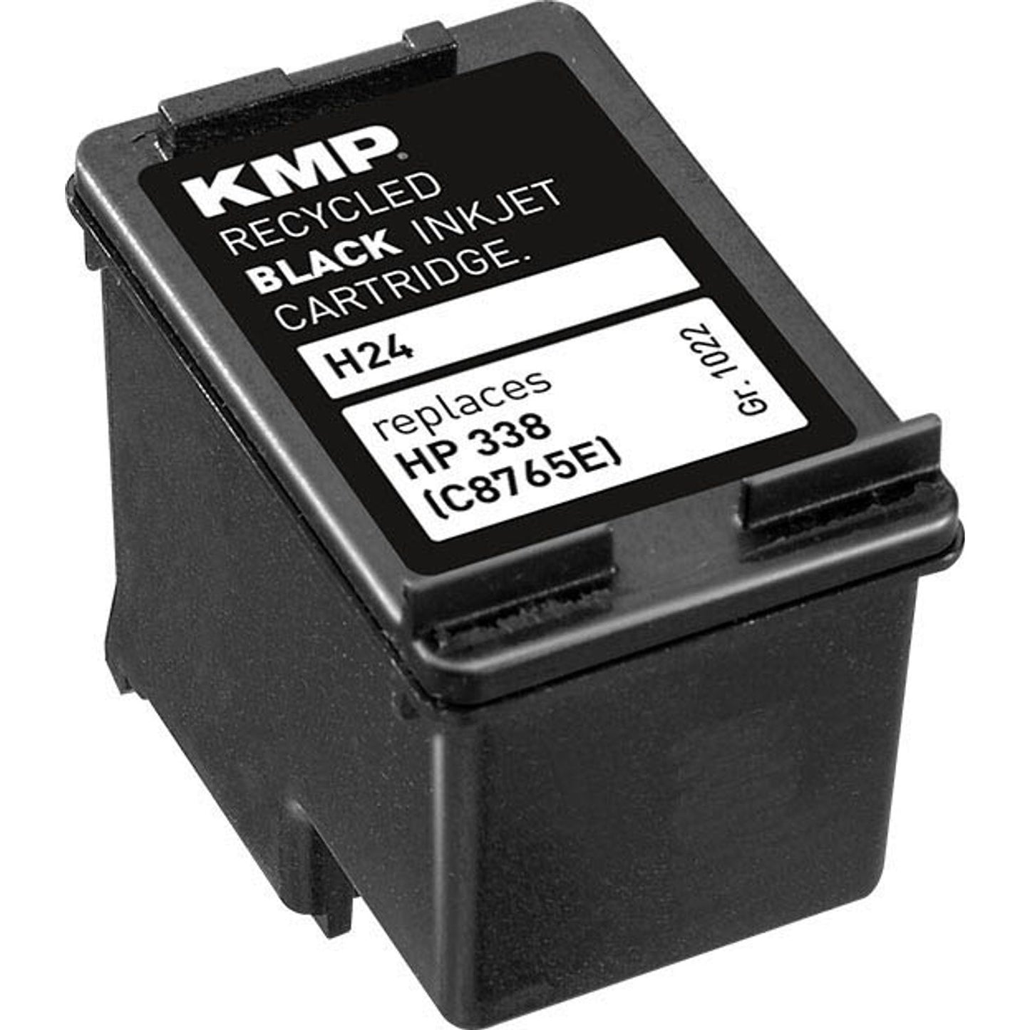 KMP H24 schwarz Druckerpatrone kompatibel zu HP 338 (C8765E) | 1022,4338