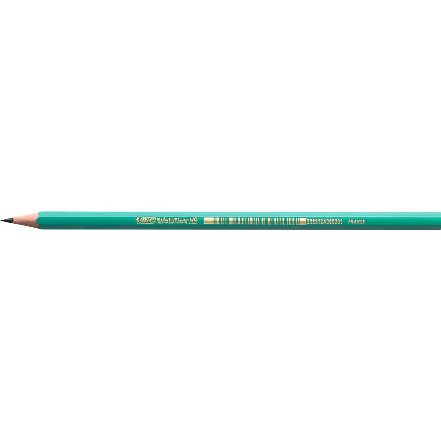 BIC ECOlutions EVOLUTION 650 Bleistifte HB grün | 8803112 | 1 Pack = 12 St.