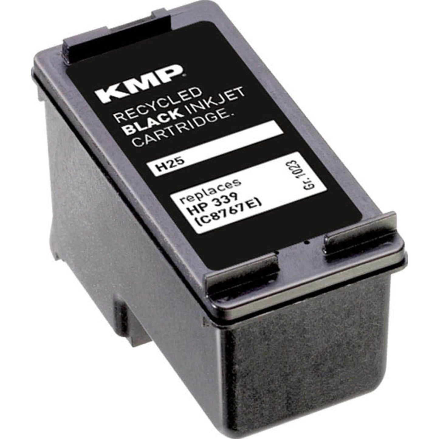 KMP H25 schwarz Druckerpatrone kompatibel zu HP 339 (C8767E) | 1023,4339