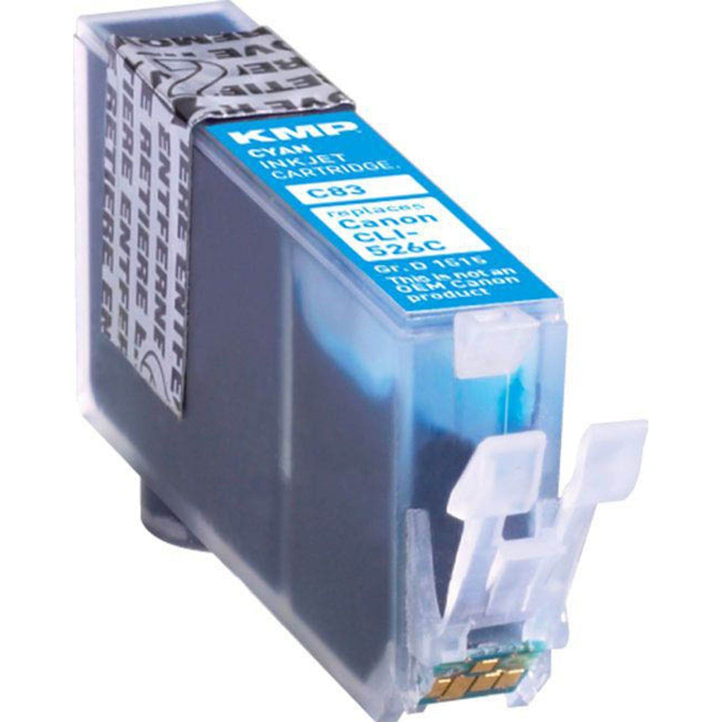KMP C83 cyan Druckerpatrone kompatibel zu Canon CLI-526 C | 1515,0003
