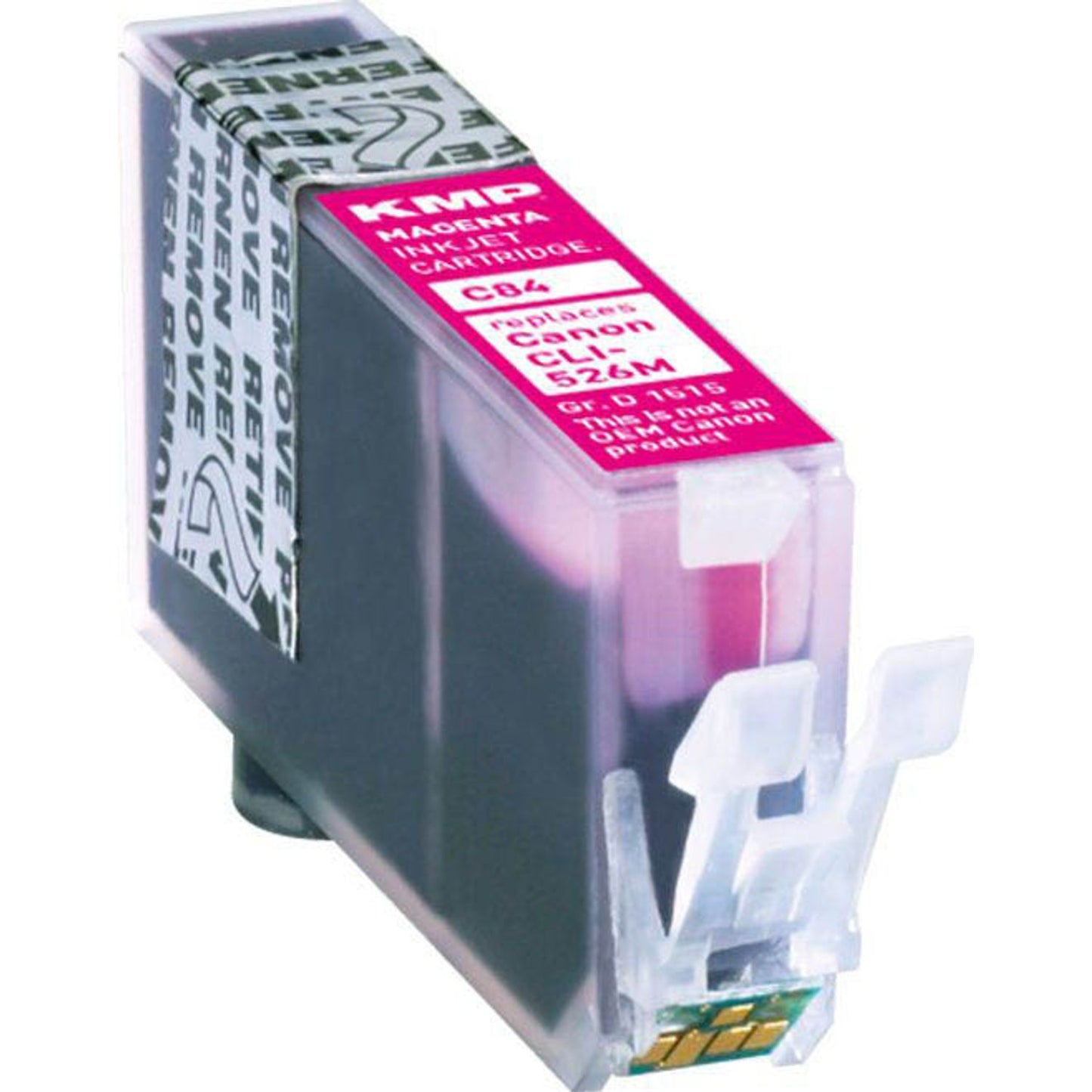 KMP C84 magenta Druckerpatrone kompatibel zu Canon CLI-526 M | 1515,0006