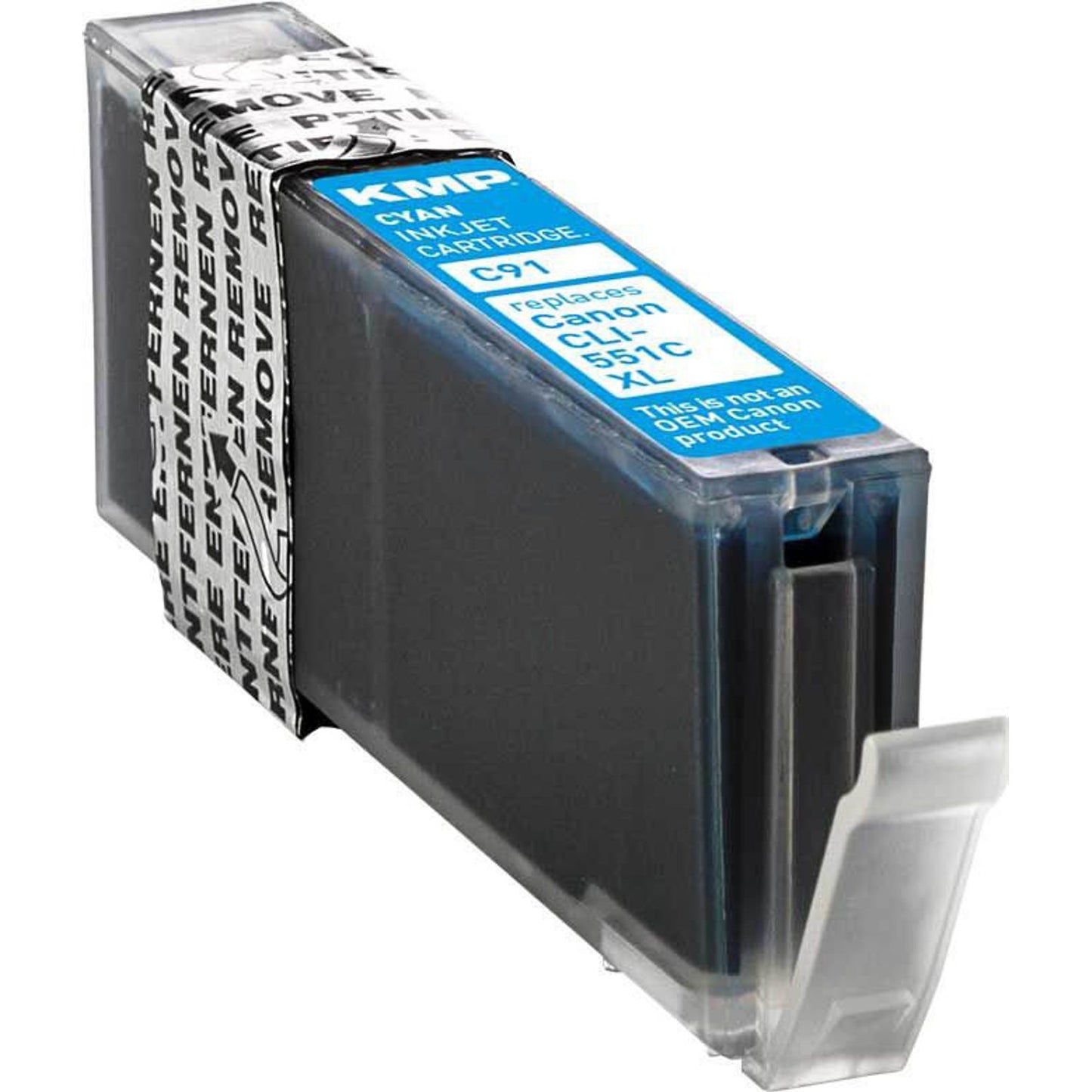 KMP C91 cyan Druckerpatrone kompatibel zu Canon CLI-551 XL C | 1519,0003