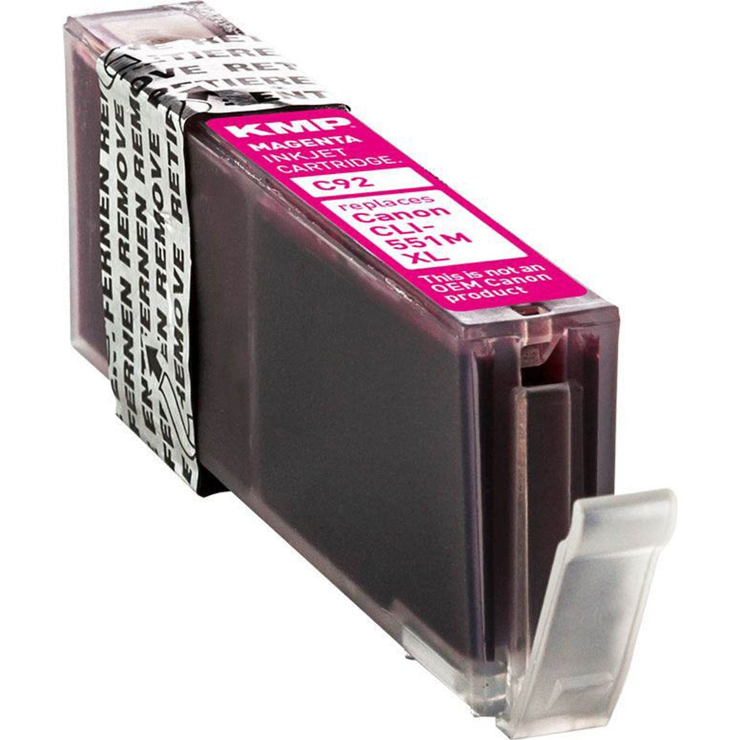 KMP C92 magenta Druckerpatrone kompatibel zu Canon CLI-551 XL M | 1519,0006