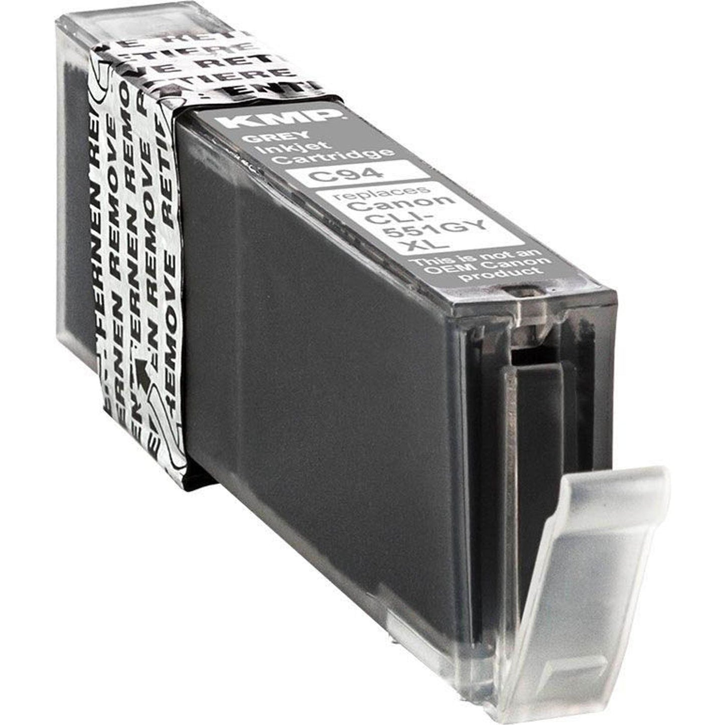 KMP C94 grau Druckerpatrone kompatibel zu Canon CLI-551 XL GY | 1519,0041