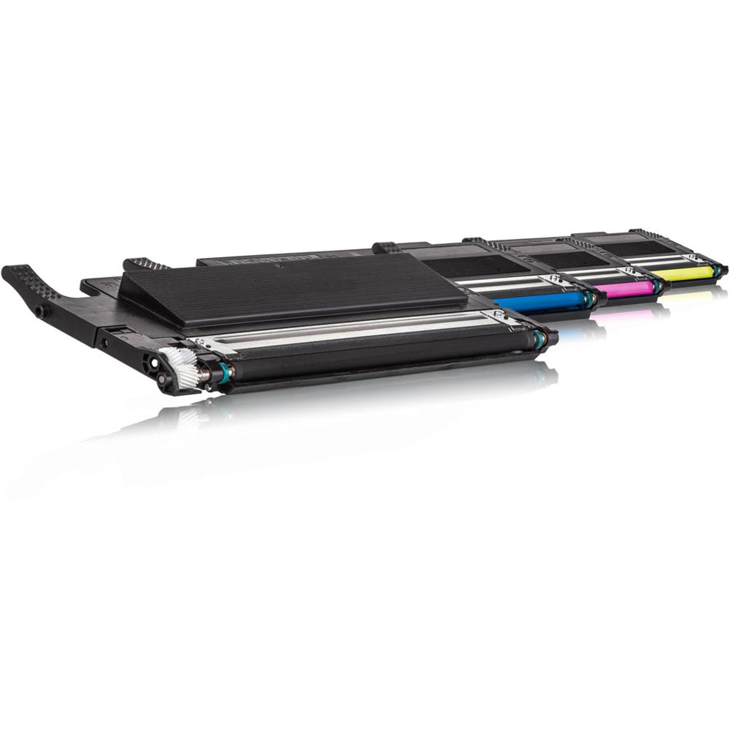 KMP SA-T38V schwarz, cyan, magenta, gelb Toner kompatibel zu SAMSUNG CLT-P4072C (SU382A), 4er-Set | 3502,0005 | 1 Pack = 4 St.