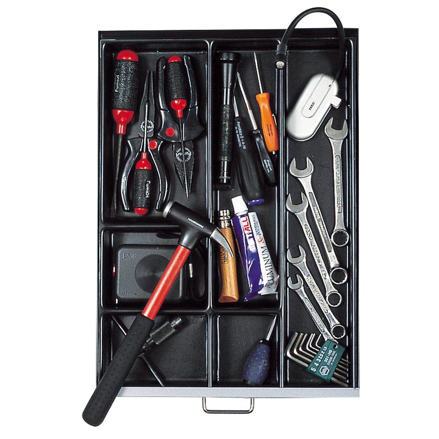 BISLEY Schubladeneinsatz schwarz | PIT450P1800