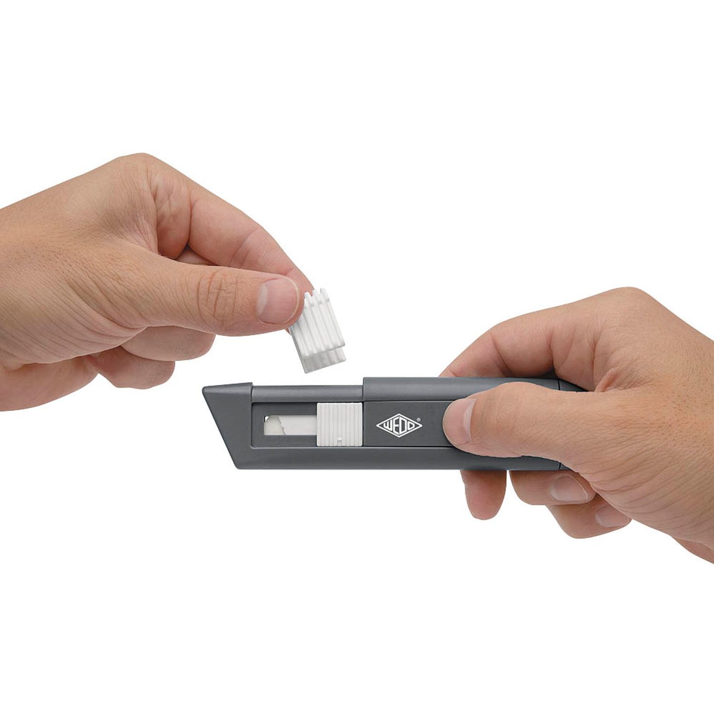 WEDO CERA-Safeline® COMPACT Cuttermesser grau 19 mm | 79810