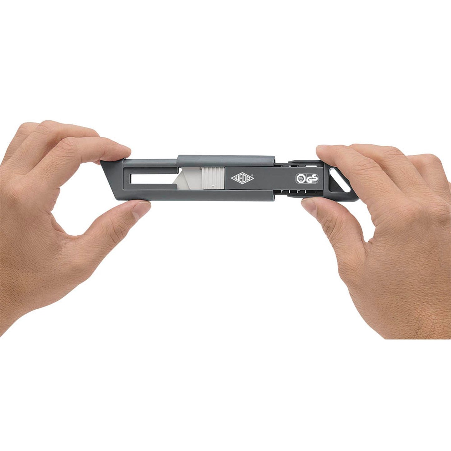 WEDO CERA-Safeline® COMPACT Cuttermesser grau 19 mm | 79810