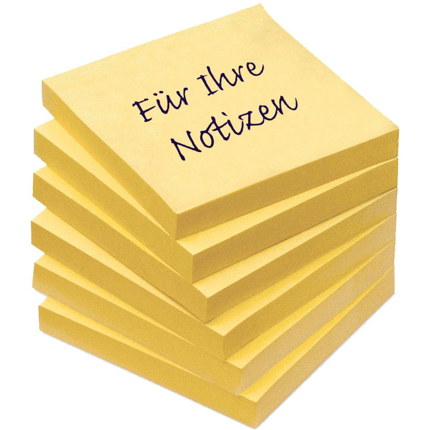 Post-it® Super Sticky Notes Haftnotizen extrastark 654-S6 gelb, 6 Blöcke | 7100174970 | 1 Pack = 6 Blöcke