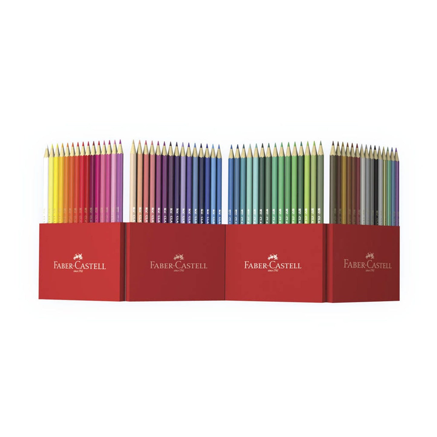 FABER-CASTELL Buntstifte farbsortiert | 111260 | 1 Pack = 60 St.