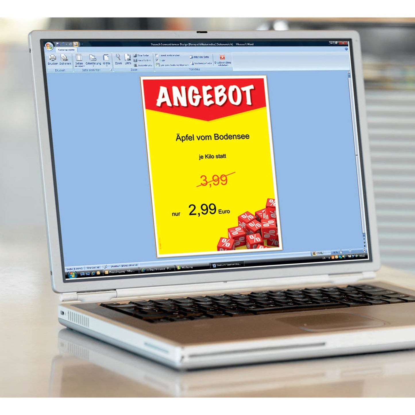 SIGEL Motivpapier Angebot Motiv DIN A4 90 g/qm | DP982 | 1 Pack = 50 Blatt