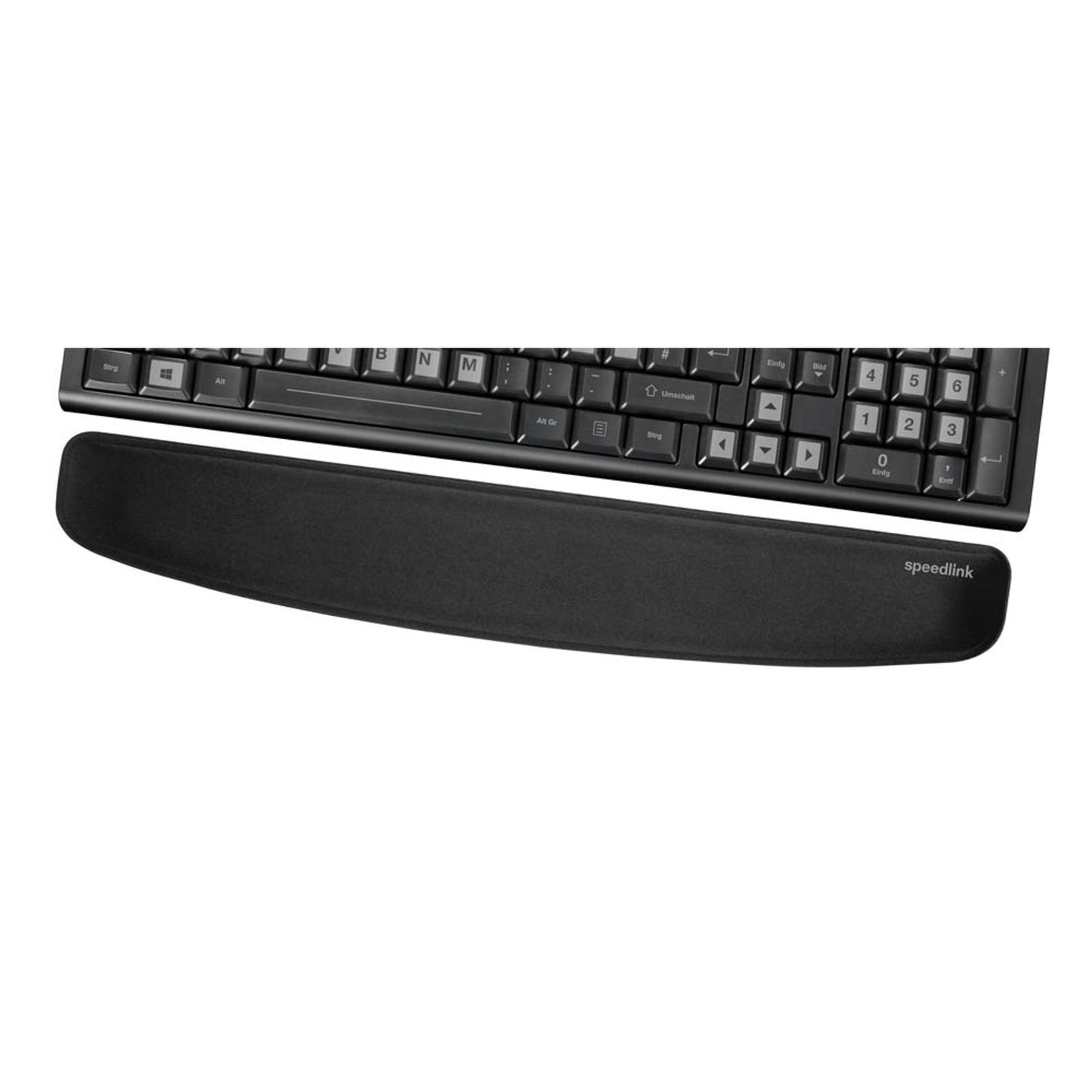 speedlink Tastatur-Handballenauflage SATEEN schwarz | SL-620801-BK