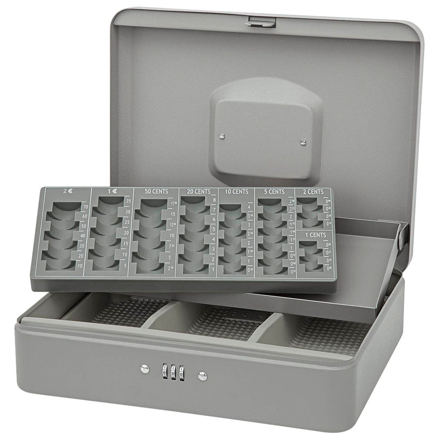 WEDO Geldkassette Standard grau | 149758012