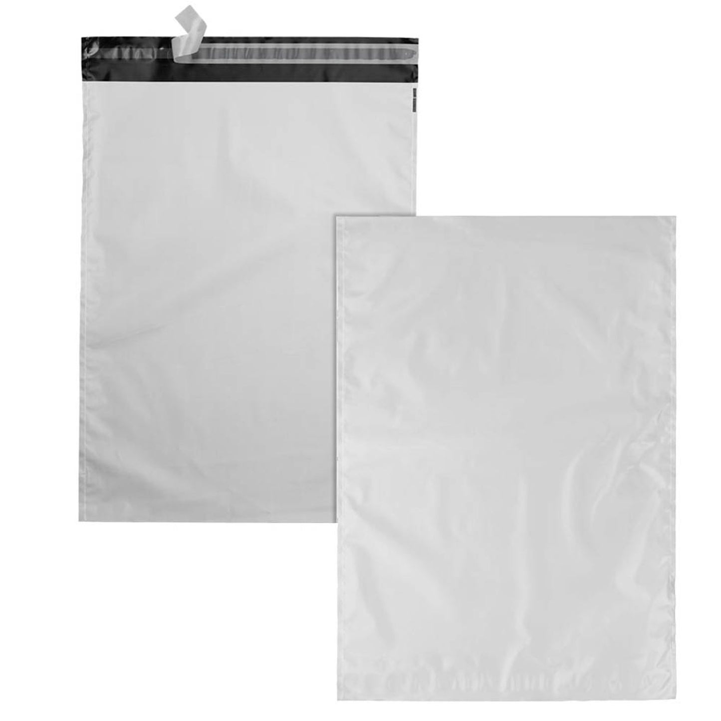 docuCARE® Folienversandtaschen classic ohne Fenster weiß 100 St.