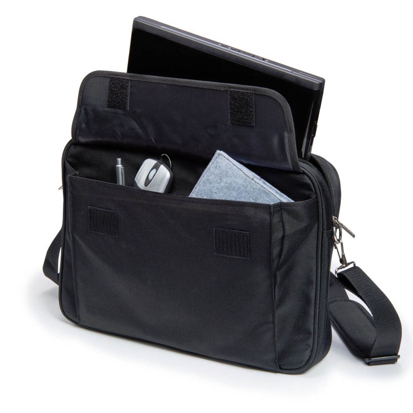 DICOTA Laptoptasche Value Toploading Kit Kunstfaser schwarz bis 39,6 cm (15,6 Zoll) | D30805