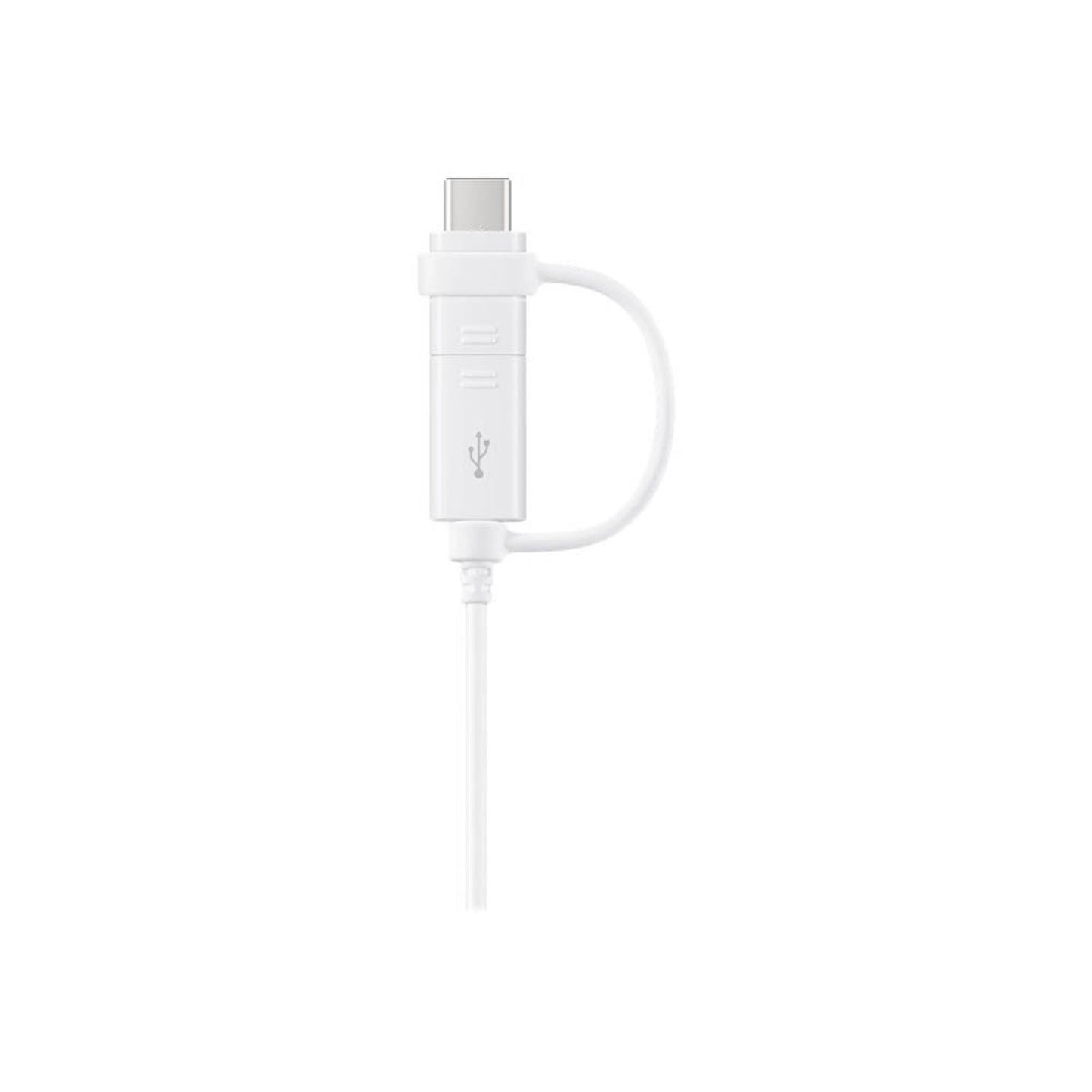 SAMSUNG USB 2.0 A/USB C, Micro USB 2.0 B Kabel 1,5 m weiß | EP-DG930DWEGWW