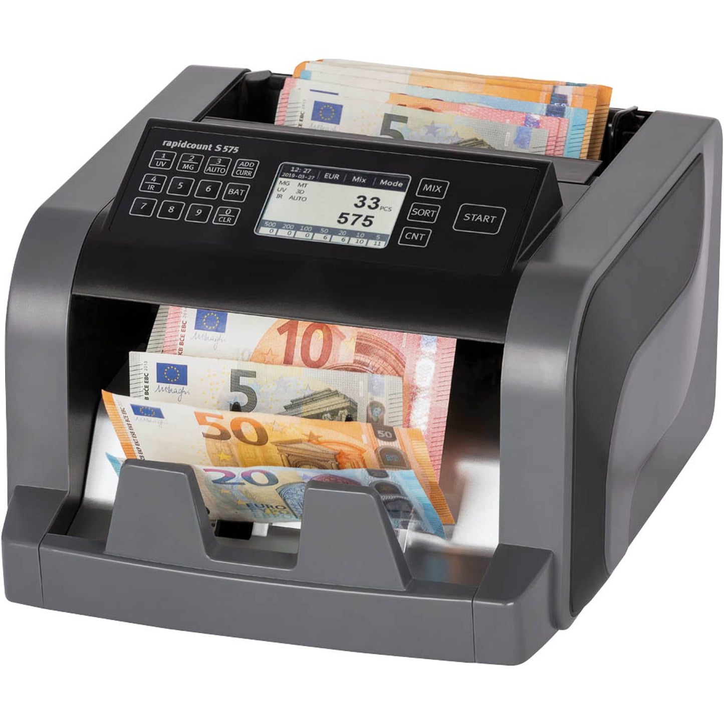 ratiotec Banknotenzähler rapidcount S 575 | 946901