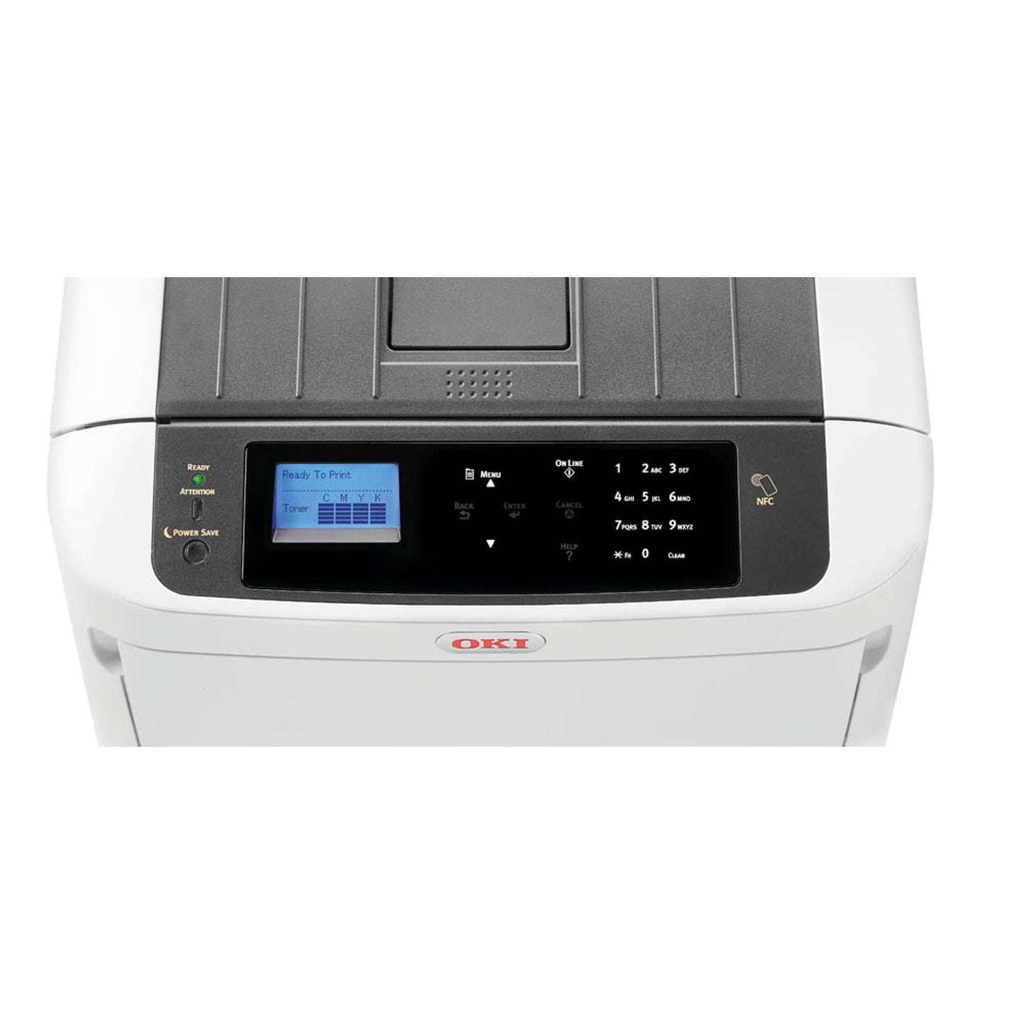 OKI C844dnw Farb-Laserdrucker grau | 47074304