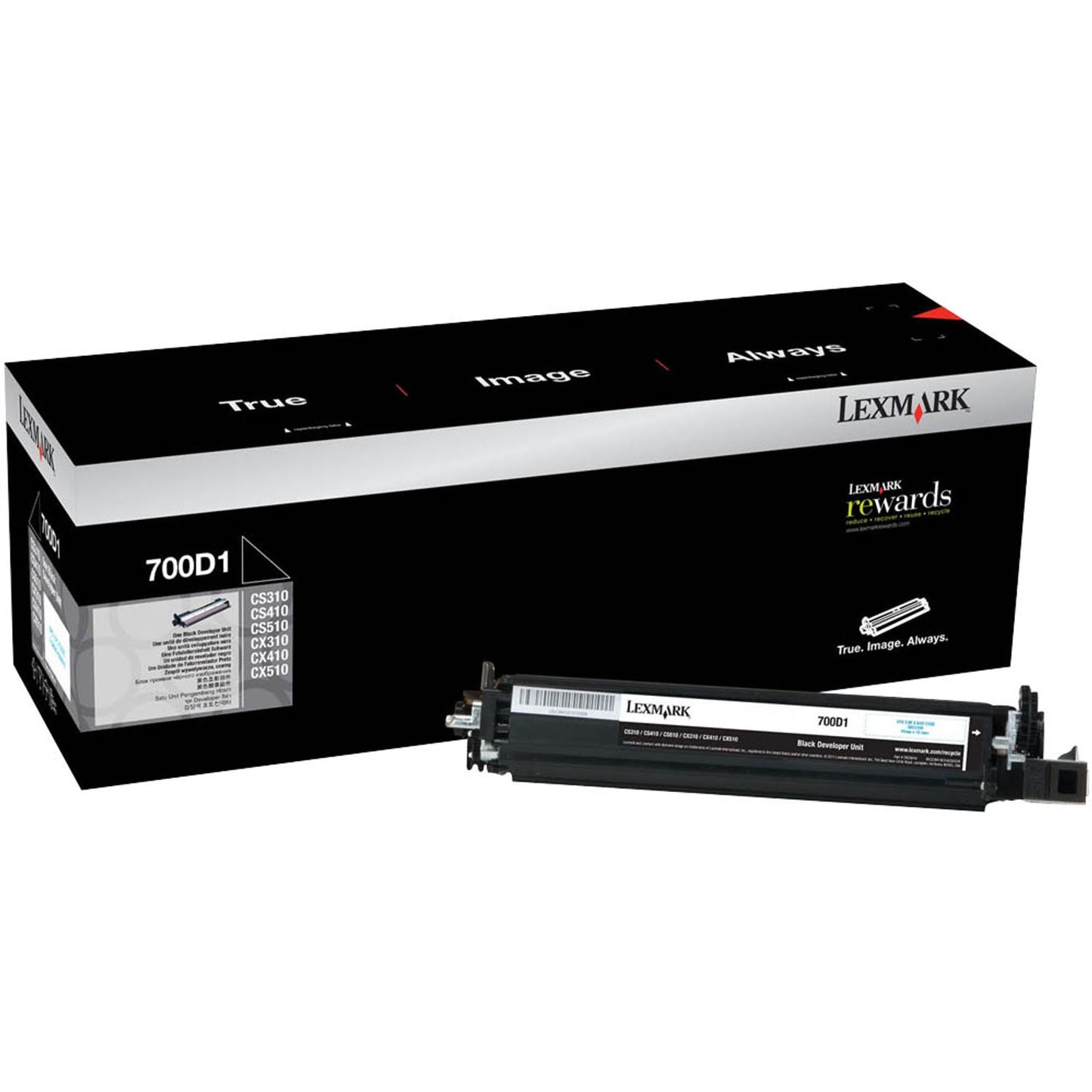 Lexmark schwarz Entwicklereinheit | 70C0D10