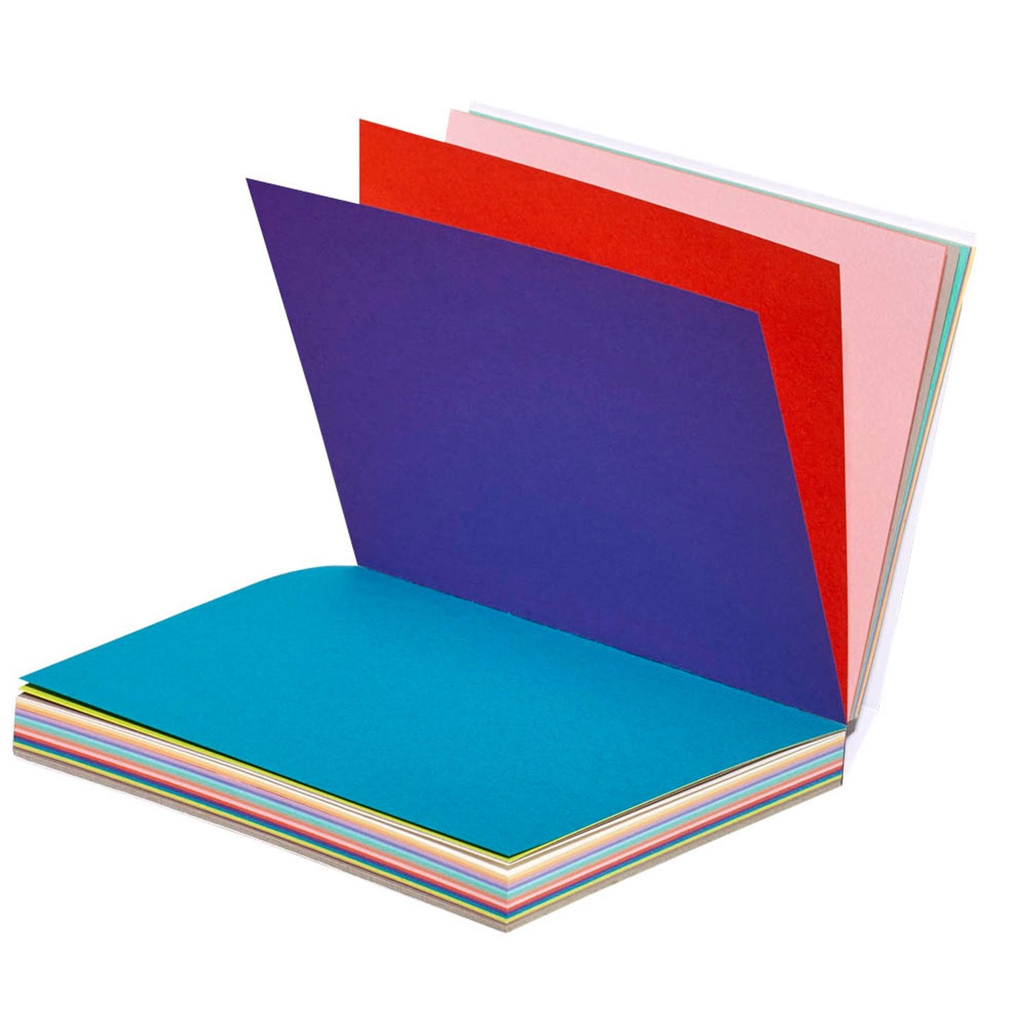 folia Tonpapier farbsortiert 130/300 g/qm 1 Block | 6603