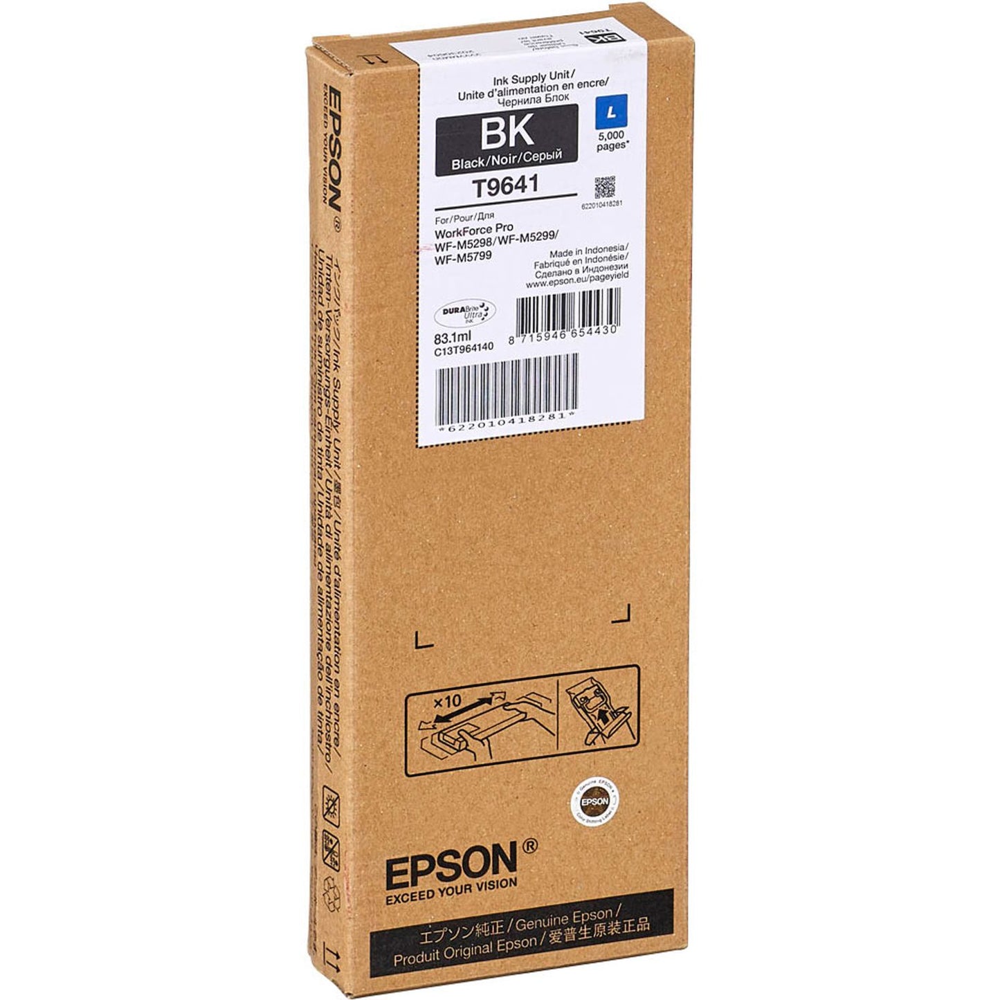 EPSON T9641L schwarz Druckerpatrone | C13T964140